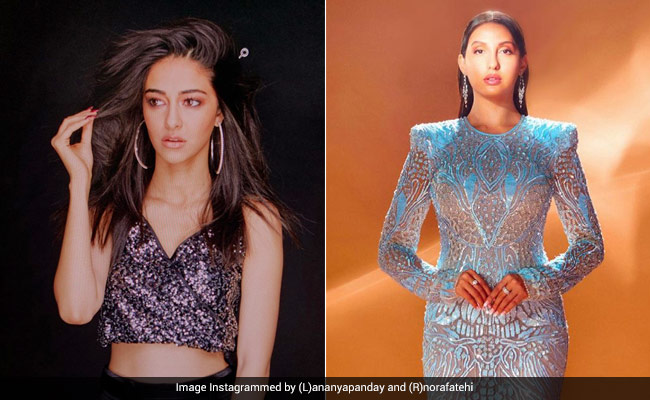 Nora Fatehi And Ananya Panday Hop Into The Weekend On A Sparkly Note