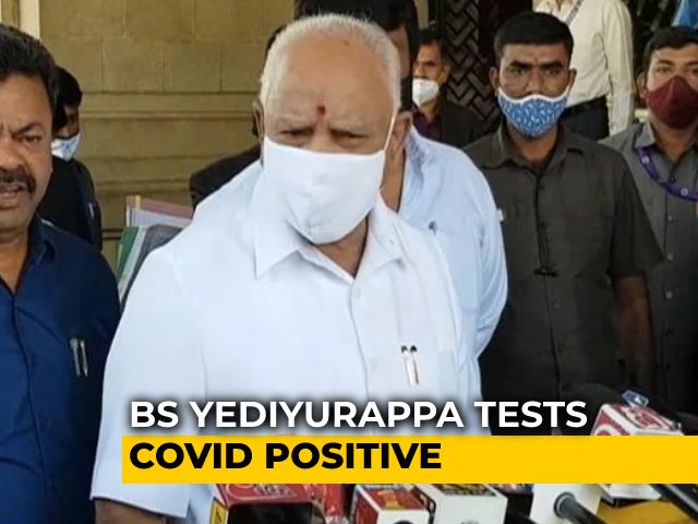 BS Yediyurappa Tests Positive, Second Time In Months, Hospitalised