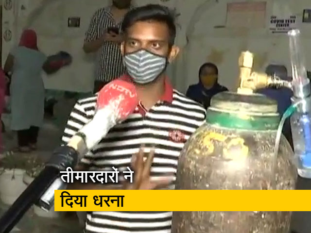 उत्तर प्रदेश के बहराइच के अस्पताल में ऑक्सीजन खत्म होने पर हड़कंप