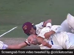 Watch: When Labuschagne And Lyon Found Time To "Cuddle" On The Pitch