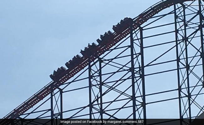UK's Tallest Roller Coaster Stops Near Top, Forcing Riders To Climb Down 200 Feet
