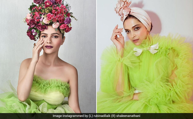 Rubina Dilaik Makes Waves In A Look Similar To Deepika Padukone&rsquo;s 2019 Cannes Ensemble