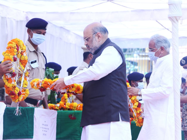 Amit Shah Pays Tribute To Security Personnel Killed In Action In Chhattisgarh