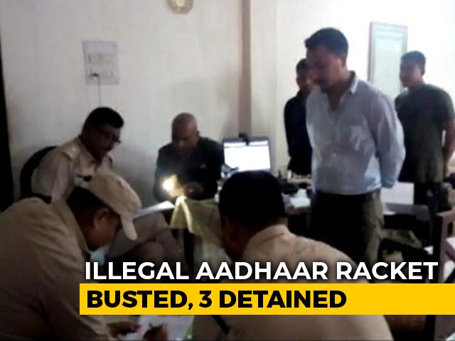 Illegal Aadhaar Card Racket Busted In Assam's Dibrugarh, 3 Detained