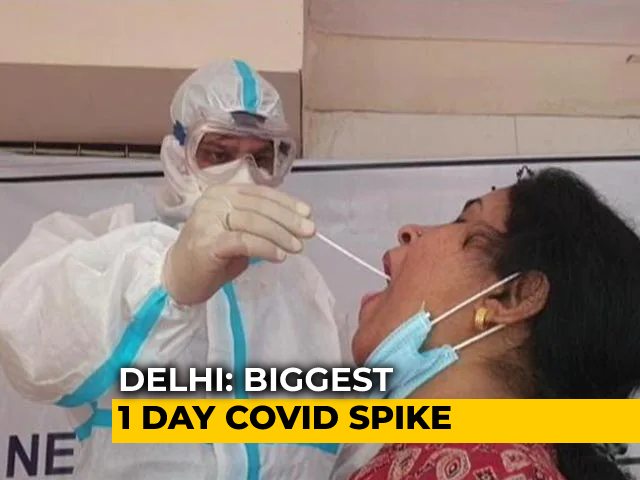 Delhi, Maharashtra Report Biggest Ever Single-Day Covid Spike