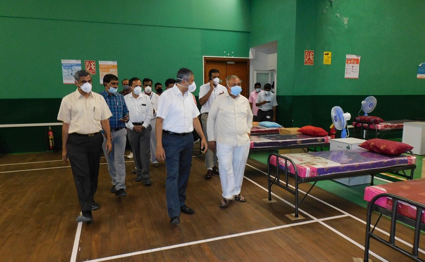 Bosch Converts Its Sports Complex Into COVID Care Centre In Bengaluru