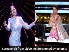 नोरा फतेही ने 'दिलबर' सॉन्ग पर किया लाजवाब डांस, खड़े होकर ताली बजाने लगीं माधुरी दीक्षित- देखें Video