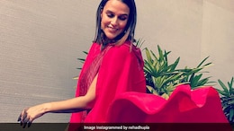 Neha Dhupia Is Driving Away The Monday Blues With A Fruity Indulgence