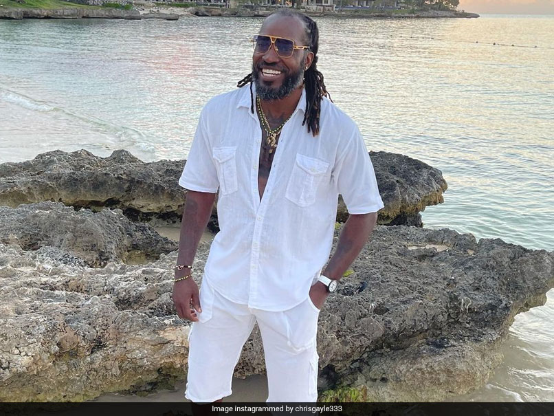 IPL 2021: Chris Gayle Is "Punjabi Daddy" In Chilled Out Beach Pic