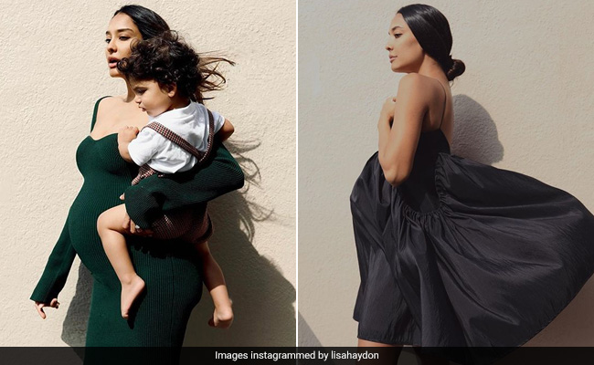 Lisa Haydon's Fav Maternity Outfit Is The Tent Dress With "Soooo Much Space"