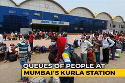 Fearing Lockdown, Migrants Leave Mumbai Fearing Lockdown, Migrants Leave Mumbai