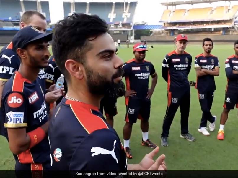 IPL 2021: Virat Kohli's Rallying Cry To His RCB Teammates Ahead Of Tournament Opener. Watch