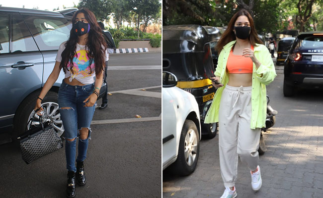 Janhvi Kapoor And Tamannaah Bhatia Show Some Neon Love For Their Casual Summer Outfits