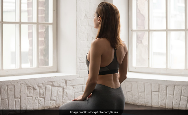 Mandukasana also known as frog pose can help deal with weakness