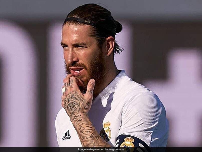 Real Madrid captain Sergio Ramos, who was already out of ...