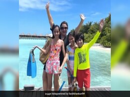 Warning: Very High Level Of Cuteness In Farah Khan's Post-Vacay Welcome Warning: Very High Level Of Cuteness In Farah Khan's Post-Vacay Welcome