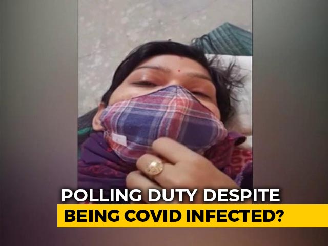 Election Duty For UP Teachers Despite Being Covid Infected?
