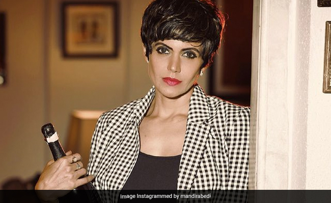 For Mandira Bedi, Pantsuits Make For A Winning Weekend Outfit And We Completely Agree