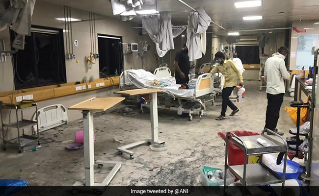 4 Covid Patients Die After Fire Breaks Out At Surat Hospital