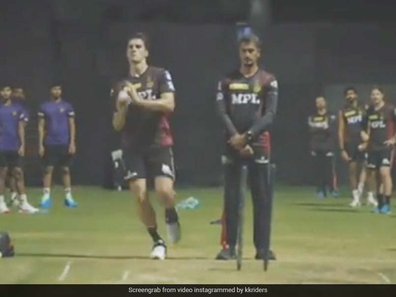 IPL 2021: Pace Duo Pat Cummins, Lockie Ferguson Gear Up For SRH vs KKR Clash. Watch