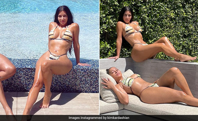 Kim Kardashian Is All About Summer Lovin' In Yet Another Chic Bikini