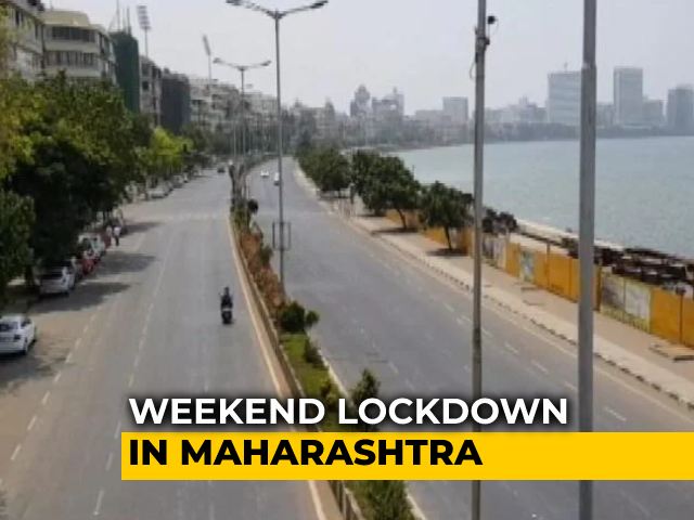 Mumbai Wears Deserted Look On 1st Day Of Weekend Lockdown In Maharashtra