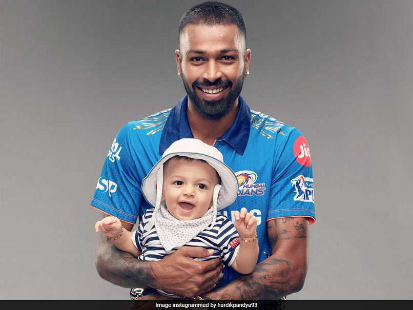 "Our Tiny Miracle": Hardik Pandya Posts Adorable Pic With Son Agastya