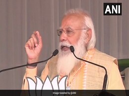 Assam Loves Football, Has Shown 'Red Card' To Congress-Led Alliance: PM Modi Assam Loves Football, Has Shown 'Red Card' To Congress-Led Alliance: PM Modi