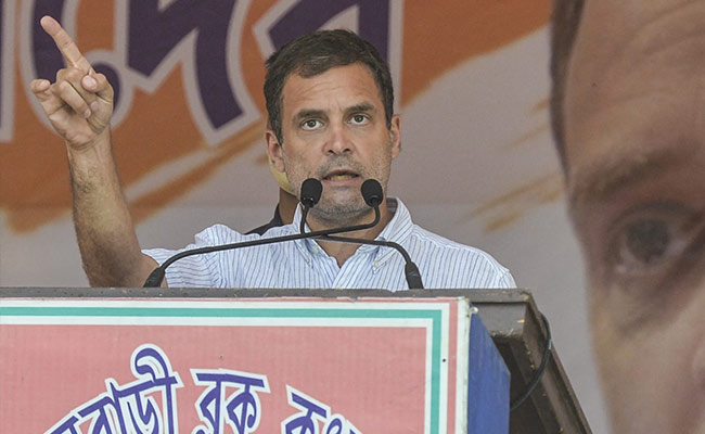 "Suspending All My Public Rallies": Rahul Gandhi Amid Bengal Covid Surge