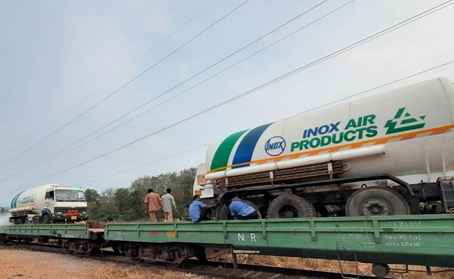 Nearly 8,700 Tonnes Of Liquid Medical Oxygen Delivered Across India: Railways