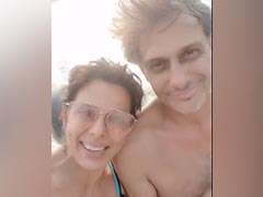 A Sneak Peek Into Pooja Bedi's 'Happy' Life With Fiance Maneck In Goa