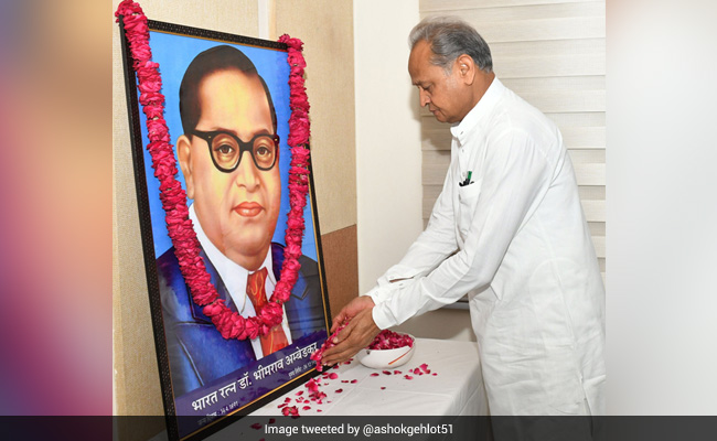 Follow BR Ambedkar's Path To Maintain Harmony In Society: Rajasthan Chief Minister