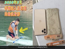 Drought Helps Man Recover iPhone Dropped In Lake A Year Ago. It Still Works Drought Helps Man Recover iPhone Dropped In Lake A Year Ago. It Still Works