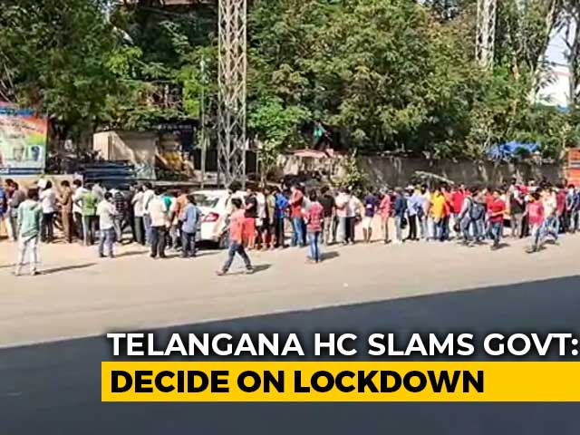 Telangana High Court's 48-Hour Ultimatum To State To Decide On Lockdown