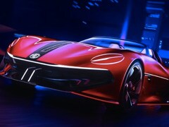 MG Cyberster Concept First Images Out; To Debut At The Shanghai Auto Show