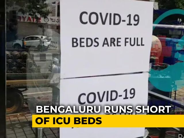 Bengaluru Hospitals Run Low On ICU Beds As Covid Numbers Spiral