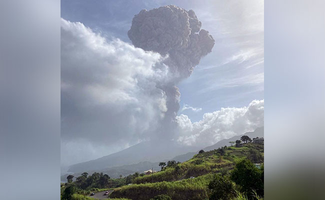 Thousands Evacuated As Volcano Erupts On Caribbean Island Of St Vincent