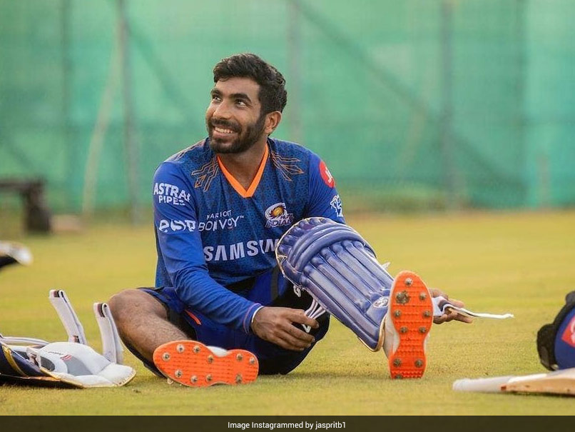 IPL 2021: Jasprit Bumrah Pads Up In Mumbai Indians Training. See Pics