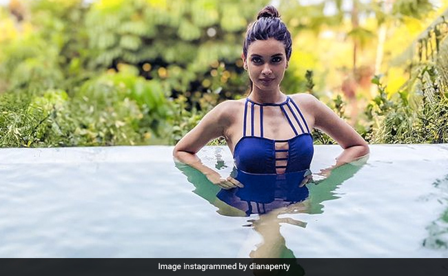 Back When Diana Penty Took On The Hot Summer Days In A Blue Cutout Swimsuit