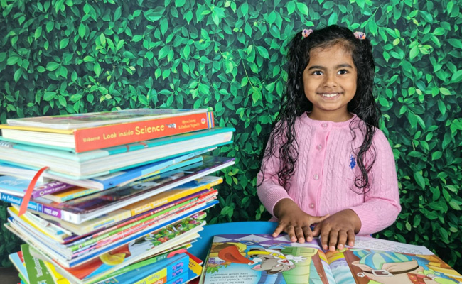 Indian-American, 5, Reads 36 Books Nonstop In 105 Minutes, Sets Record