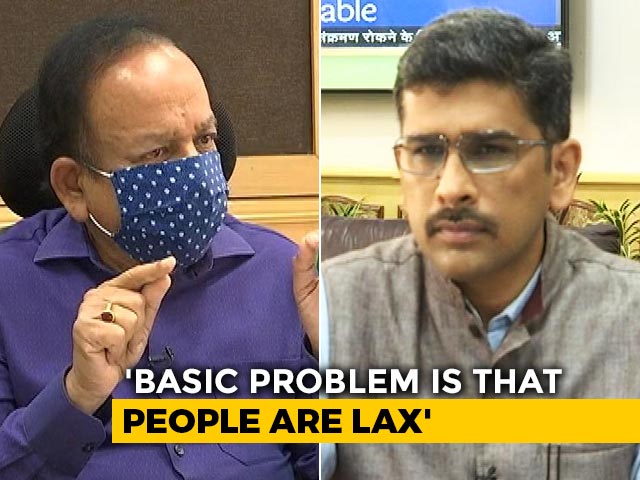 "No Shortage Of Vaccine", Says Union Health Minister As Covid Cases Surge