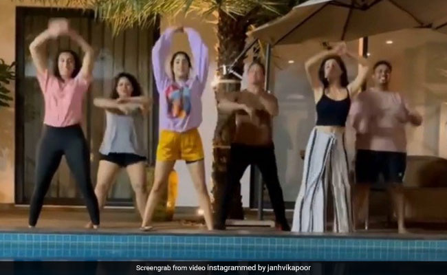 Viral: Janhvi Kapoor Dancing To Cardi B's <I>Up</i> With Her Squad