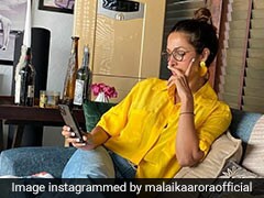 मलाइका अरोड़ा ने शेयर की फोटो, बोलीं- वर्क फ्रॉम हो के लिए तैयार हो जाओ