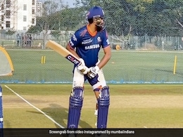 IPL 2021: Ro-Hitman शर्मा ने जड़ा ताबड़तोड़ छक्का, मुंबई इंडियंस बोला- 'यह तो बस ट्रेलर है...' - देखें Video IPL 2021: Ro-Hitman शर्मा ने जड़ा ताबड़तोड़ छक्का, मुंबई इंडियंस बोला- 'यह तो बस ट्रेलर है...' - देखें Video