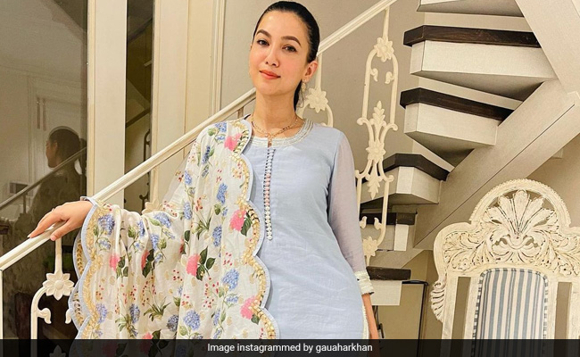 Gauahar Khan Glams Up For Ramadan 2021 In Her "Fave Shade Of Blue"
