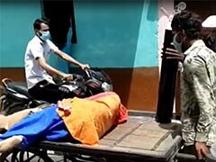 मध्‍य प्रदेश : एम्‍बुलेंस नहीं मिली तो पति ने ठेले पर ऑक्‍सीजन सिलेंडर लगा बीमार बीवी को पहुंचाया अस्‍पताल..VIDEO