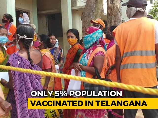 At Hyderabad Centre, Sanitation Workers Rush For Vaccines, Told No Go