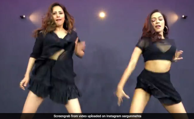 Sargun Mehta ने 'लट्टू' सॉन्ग पर किया जोरदार डांस, बार-बार देखा जा रहा Video