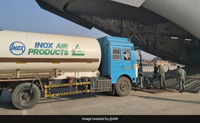 Two Oxygen Tankers Air Lifted From Odisha For Haryana
