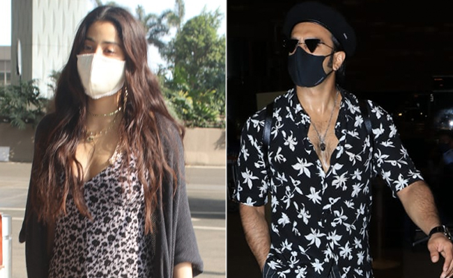 Move Over Spring Florals As Ranveer Singh, Janhvi Kapoor Give Us Style Inspo In All-Black